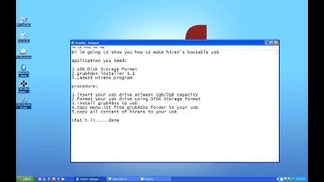 How To Make Hirens Bootable USB