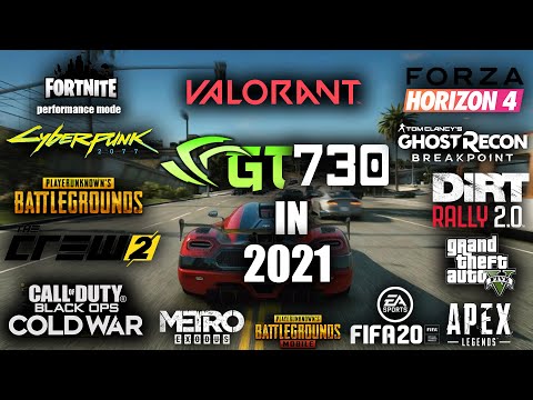 GT 730 DDR5 | Test in 18 Games in 2021 ft i5 2400