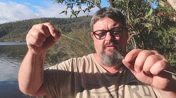 How to tie a running sinker rig