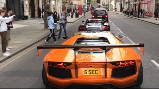 Car Spotting London Supercars Accelerating On The Street April 2022 | Senna, 720s, Carrera GT, STO \&