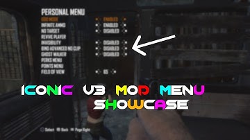 Iconic v3 Best BO2 Zombies GSC Mod Menu, Tons Of Options + DOWNLOAD [CFW/PS3]