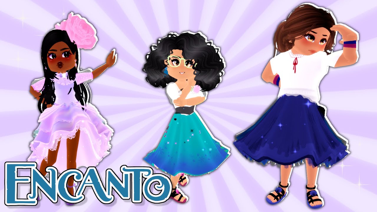 RE-CREATING ENCANTO CHARACTERS IN ROYALE HIGH!