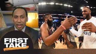 Stephen A. Smith On Lebron James Best Move Next Season Join Houston Rockets First Take Espn