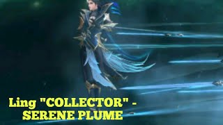 SOME ML STUFF #12 | Ling's 'COLLECTOR' skin - SERENE PLUME | [Entrance Animation]