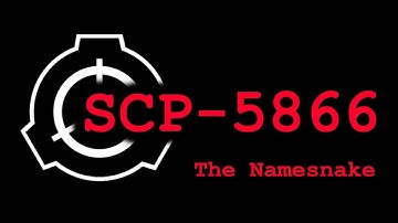 SCP-5866: The Namesnake | An ASMR Reading (Black Screen)