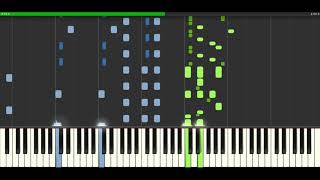 [Synthesia] Snow Mountain Theme (スーパーマリオ64) sight-read by Tom Brier: What he really played