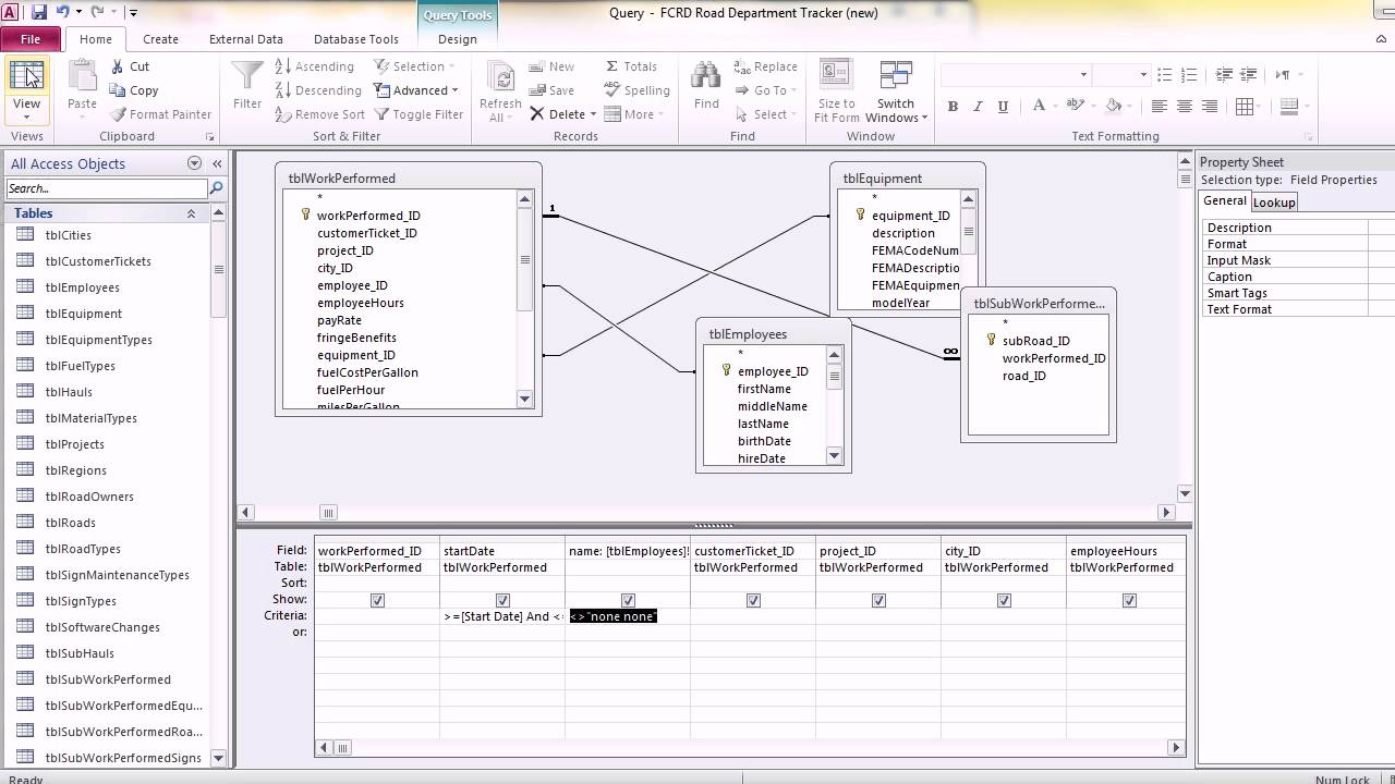 microsoft access after update