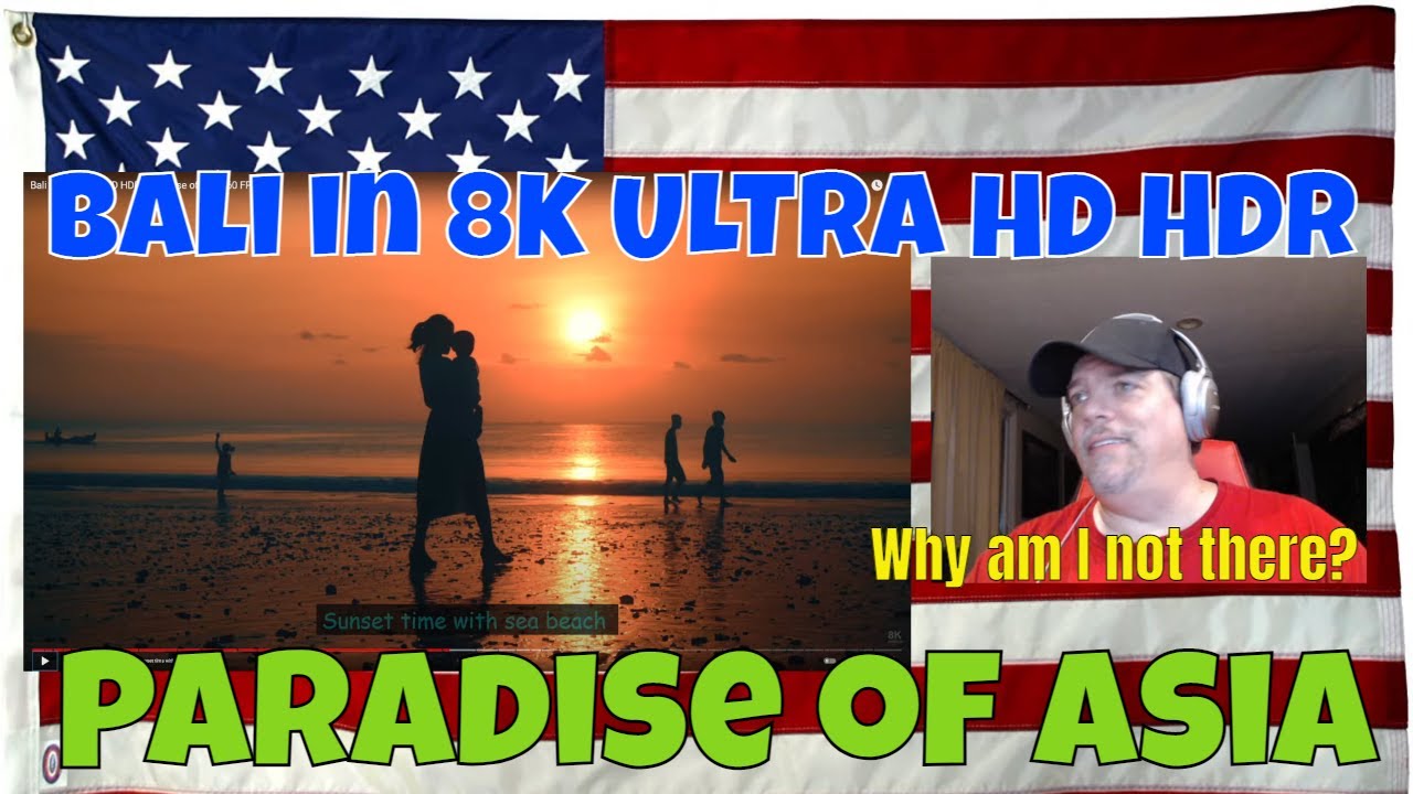 ⁣Bali in 8k ULTRA HD HDR - Paradise of Asia (60 FPS) - REACTION