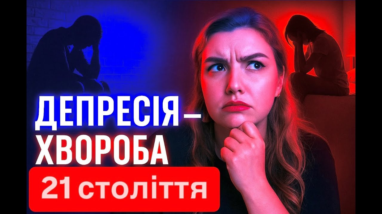 Депресія - це НЕ лінь, а ХВОРОБА. Що таке депресія.