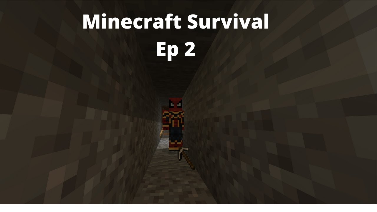 Minecraft Survival Lets Play Ep 2-The Mine - YouTube