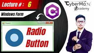 Lec # 6 - Radio Button | How does it work in Windows Forms | #visualprogramming | C#.