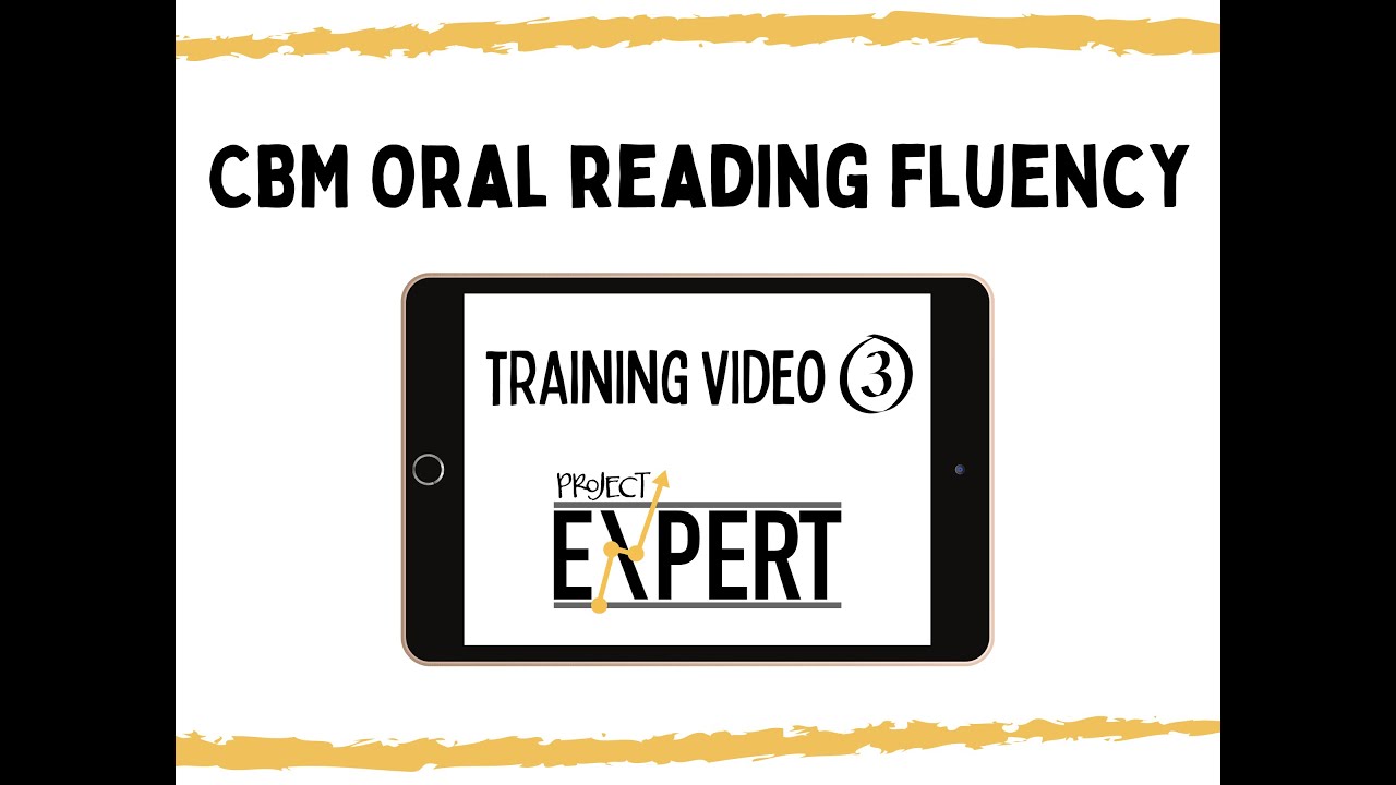 CBM Oral Reading Fluency Training Video #3 - YouTube