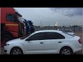 День на базе. Разбили новую техничку. Реф ворота в ремонт. Камаз Тотальный еще на базе.