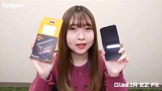 もう失敗しない！貼り付けキットが付属したSpigen iPhone XS/XS Max/XR用ガラスフィルム「GLAS.tR EZ Fit」