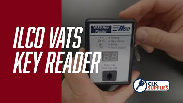 Ilco VATS Key Reader