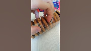 ASMR Sounds 🎧 | Opening Cherry Jaffa Cakes | for Sleeping, Studying, Relaxing #Shorts