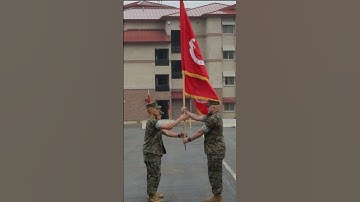 I Marine Expeditionary Force Support Battalion change of command ceremony