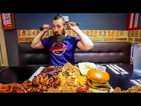 Hunger Games 10Lb Undefeated Bbq Challenge | Beardmeatsfood