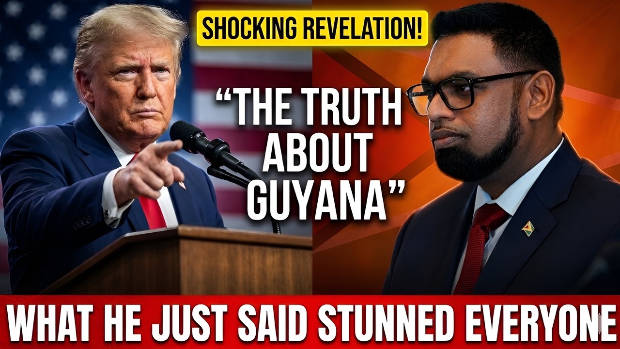 Trump Just Spilled the Truth About Guyana — Everything Is Backfiring