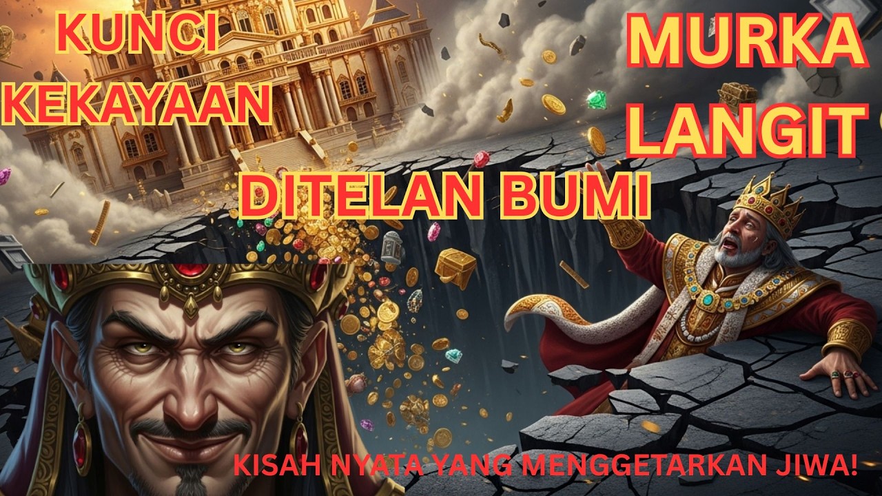 AZAB QARUN: Miliarder Paling Sombong dalam Sejarah Manusia | Kisah Nyata Penunggu Harta Karun