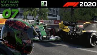 F1 2020 myteam |saison#1| - monaco grand prix