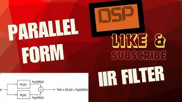 Parallel form realization of IIR filter