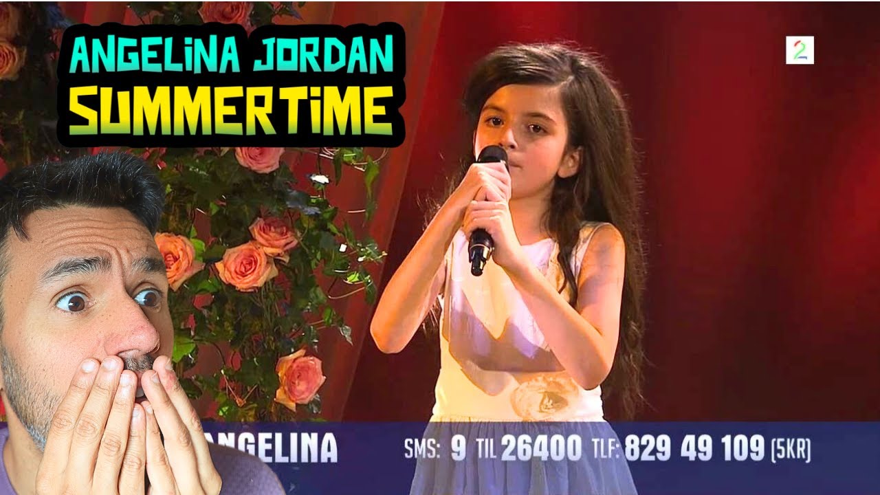 Angelina Jordan - Summertime (REACTION)  Final Norway's Got Talent