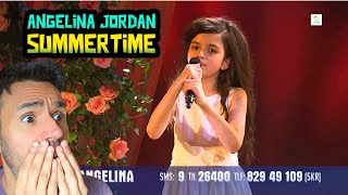 Angelina Jordan - Summertime (REACTION)  Final Norway's Got Talent