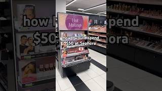 Sephora $50 haul #makeupshorts #makeup #makeuptips #sephora #beauty #beautytips #shopping #skincare