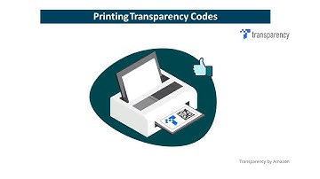 Printing Transparency Codes