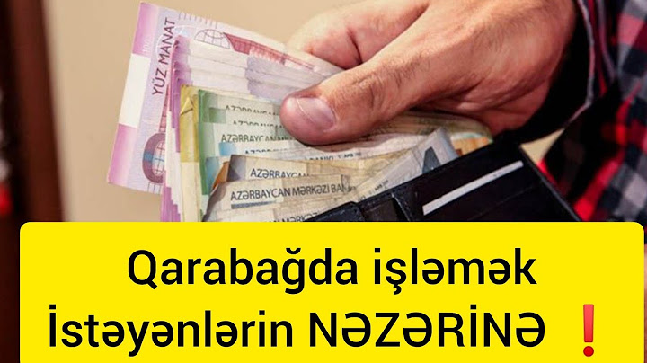 Qarabağda işləmək istəyənlərin NƏZƏRİNƏ! - İŞ YERLƏRİ