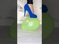 ASMR Balloon vs High Heels Crushing | Crunchy &amp; Satisfying Oddly Sounds 👠 #shorts #ytshorts #crush