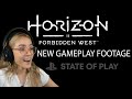 Horizon 2 Forbidden West  New Gameplay Footage Reveal and Reactions PS5 Playstation State of Play