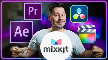 Como criar uma INTRO e TELA FINAL para YouTube | Mixkit Templates