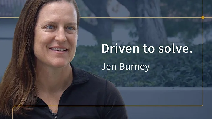 Driven to solve. Jen Burney