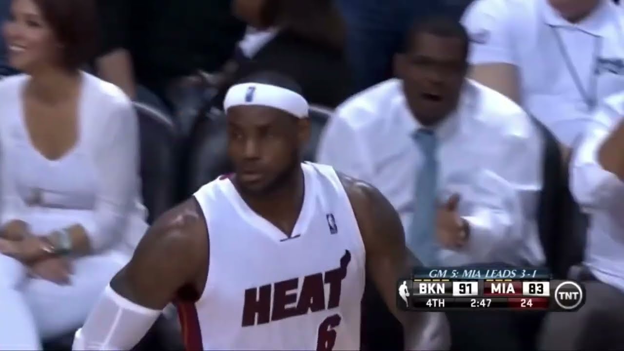 2014 ECSF G5 LeBron James 29PTS 9REB 5AST CLUTCH DEFENSE TO CLOSE OUT THE SERIES AND ADVANCED TO ECF