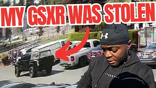 My Gsxr Was Stolen Broad Day Footage Included