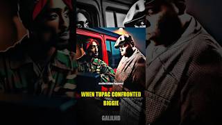 When Tupac confronted Biggie