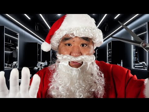 Santa Gives You a Haircut ✂️ 12 Days of ASMR (Day 4)