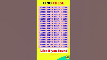 How Good Are Your Eyes🔥 | Find the ODD ONE OUT | Find the Differences #shorts #youtubeshorts