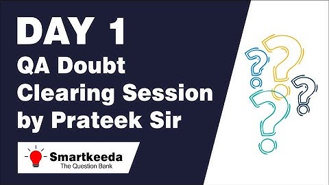 Quantitative Aptitude Doubt Clearing Session Day 1 with Prateek Sir at Testzone