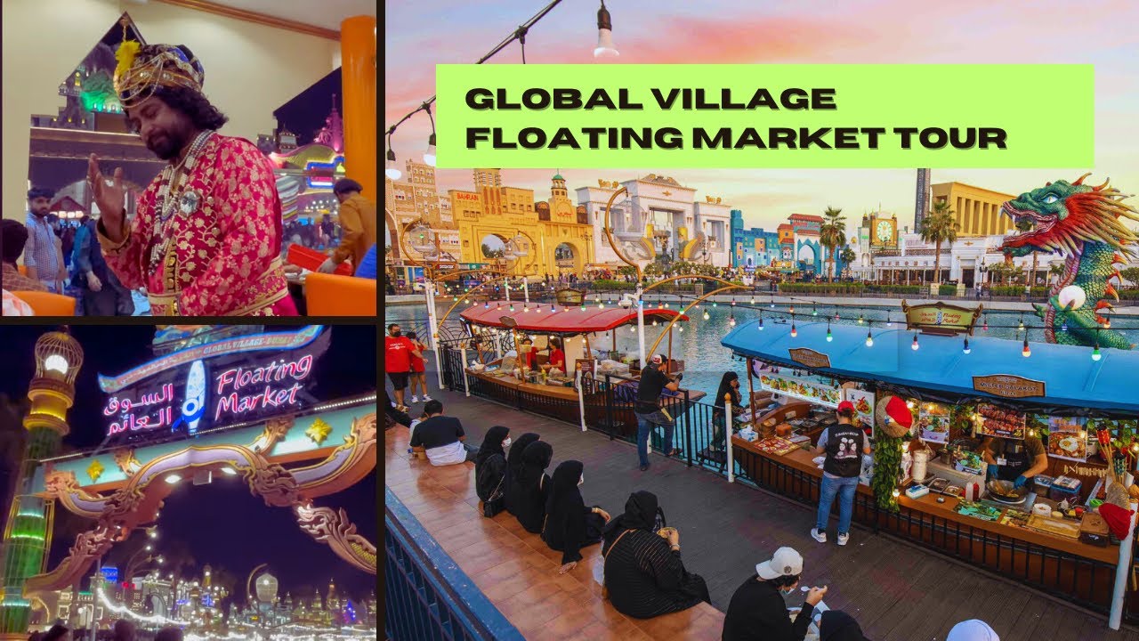 Global Village Floating Market 2023 🇦🇪 Dinner in Pakistani Restaurant