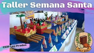 SEMANA SANTA MÁLAGA | Taller escolar Ceip Los Prados | Curso 2016-2017 | Apuesta por Dios