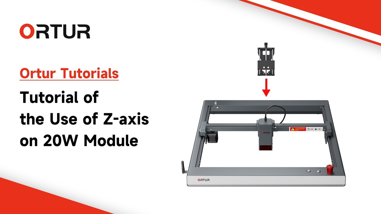 OLM3 - Z-Axis height adapter - Ortur Laser Master 3