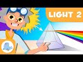 Light reflection and reflaction  science for kids  part 2 