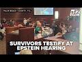 Survivors, witnesses and lawmakers speak out at PBC Epstein hearing