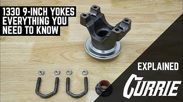 EVERYTHING YOU NEED TO KNOW ABOUT 1330 9-INCH YOKES | EXPLAINED