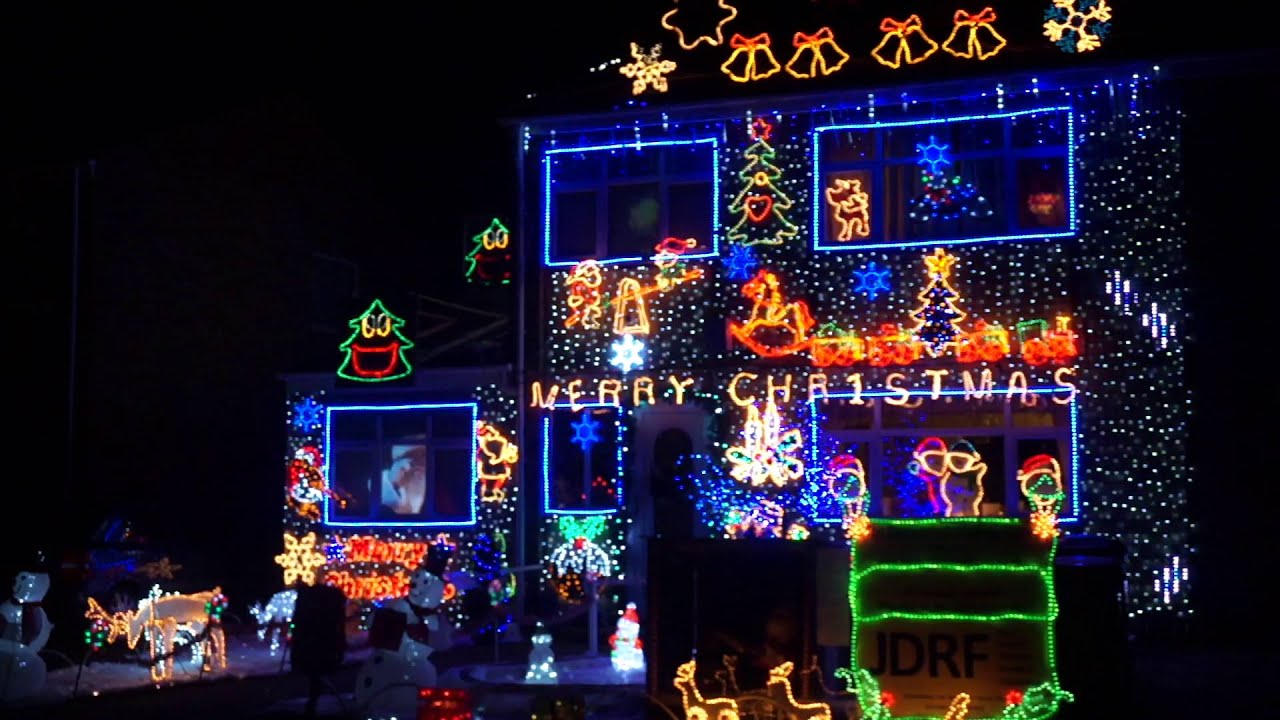 Beetson's Christmas Lights 2015 FROZEN Let It Go YouTube