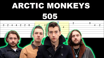 Arctic Monkeys - 505 (Easy Guitar Tabs Tutorial)