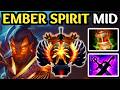 🔥 IMMORTAL EMBER SPIRIT MID — MOBILITY &amp; DAMAGE DOMINATION | DOTA 2 🔥